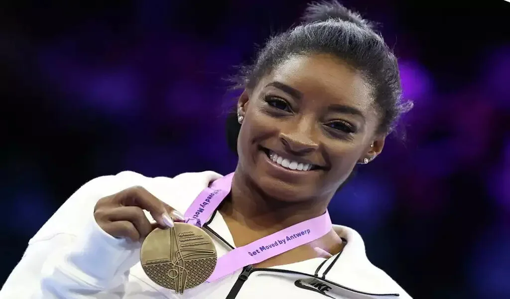 Simone Biles Wins Third AP Female Athlete Of The Year Award