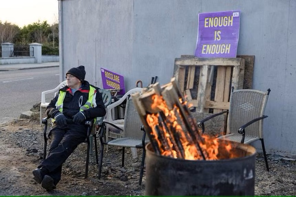 Residents in Dublin Ireland Tell Government Enough is Enough on Asylum Seekers