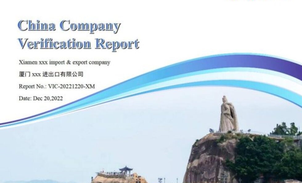 Verify China Company Service