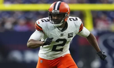 Amari Cooper's Status Uncertain For Browns vs. Jets Game Due to Heel Injury.