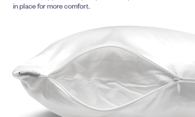 White Queen Zippered Pillowcase