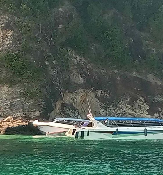 Speed Boat Returning to Phuket Crashes