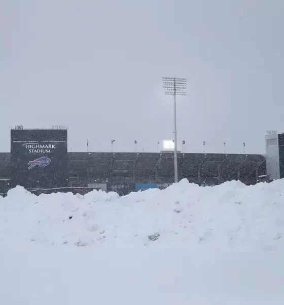Buffalo Will Get Heavy Snow Sunday, When The Bills Play