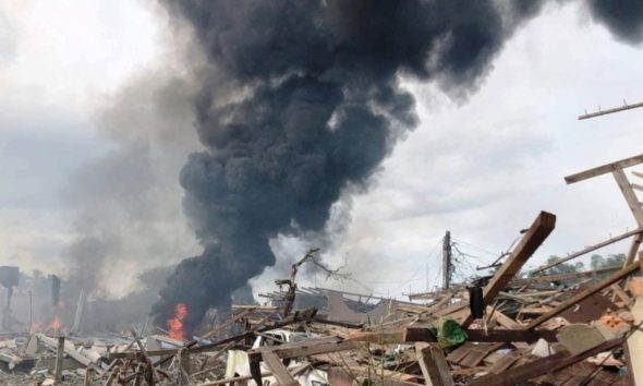 Fireworks Factory Blast Leaves 22 Dead in Central Thailand