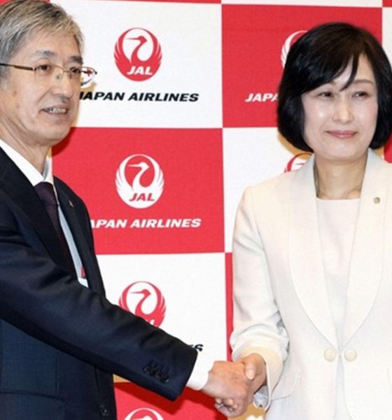 Former Stewardess of Japan Airlines Takes Over as JAL President