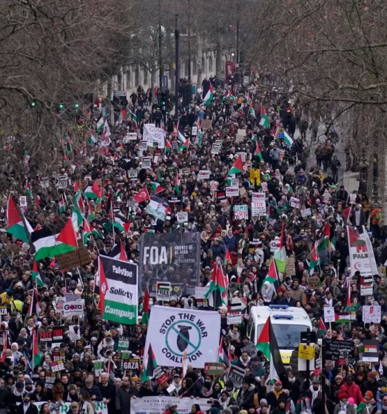 Global Protests Against Israel's Gaza War Enter 100th Day, Demanding Ceasefire