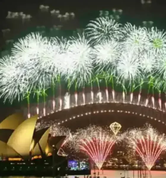 Fireworks For New Year 2024 To Start In NZ And Australia.