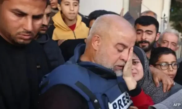 An Israeli Strike On Gaza Killed a Journalist's Wife, Children, And His 3rd Son