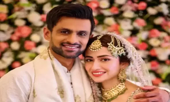 Shoaib Malik, a Pakistani Cricketer, Marries Actress Sana Javed