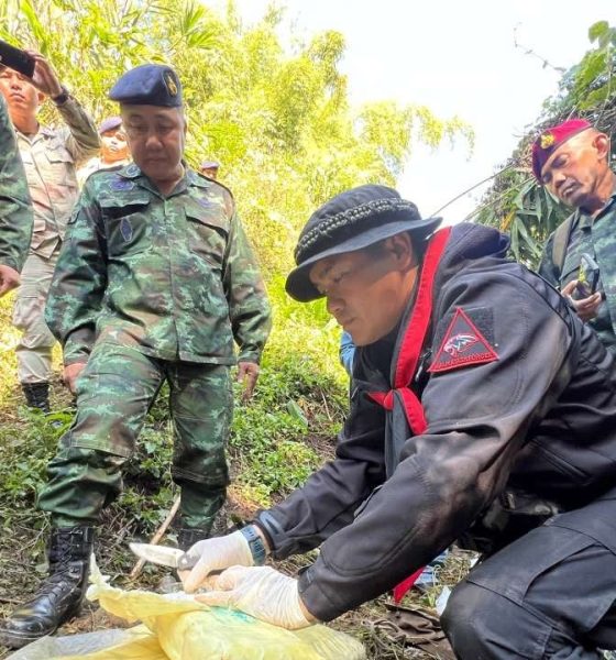 Soldiers in Northern Thailand Seize 32Kg of Heroin