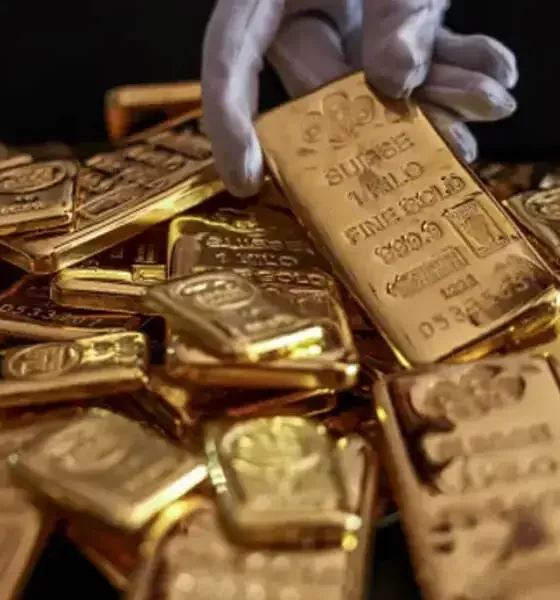 Gold Gains After Soft Economic Data As The US Dollar Falls