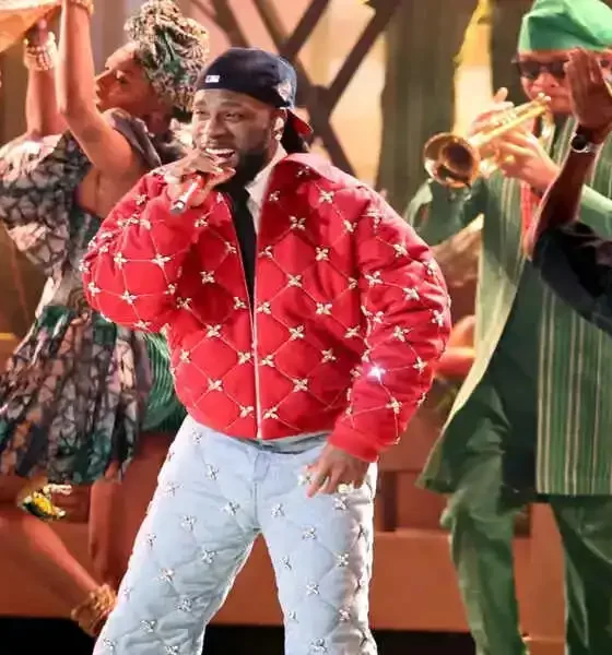 Burna Boy Makes Grammy History With A Dazzling Performance