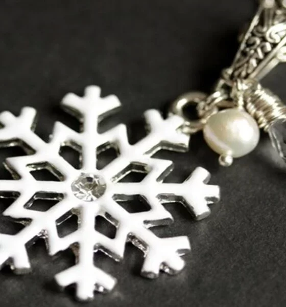 Snowflake Necklaces for the Winter Lovers!