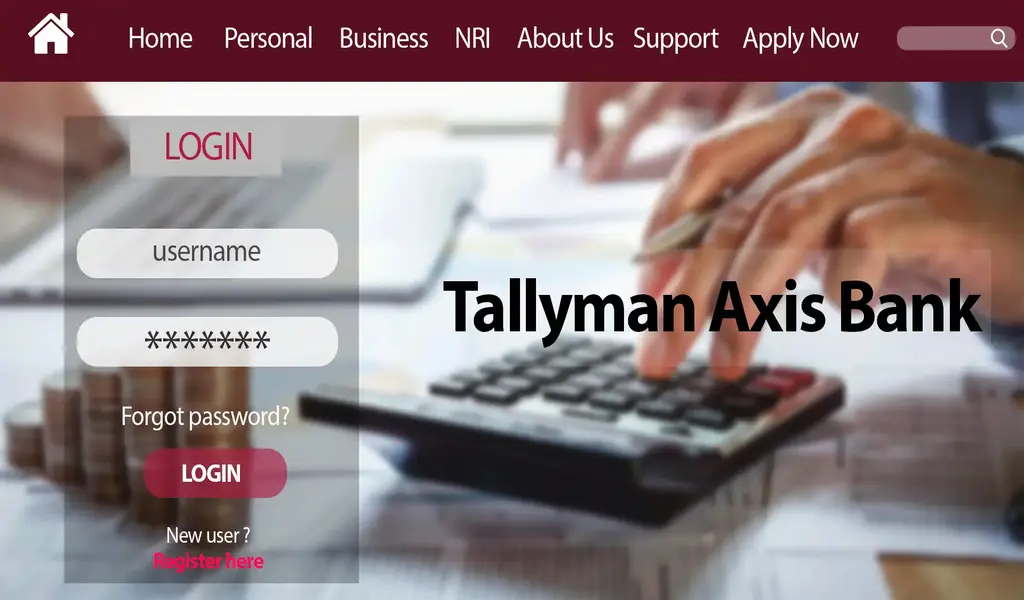 Tallyman Axis Bank Login: The official website of Axisbank Collections