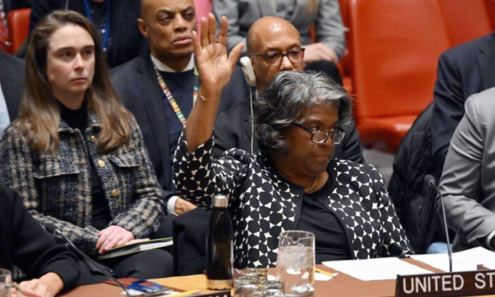 United States Vetoes UN Cease-Fire Resolution for Gaza