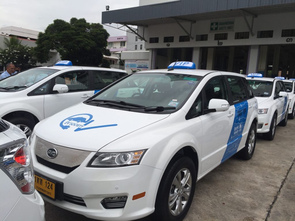 EV taxis
