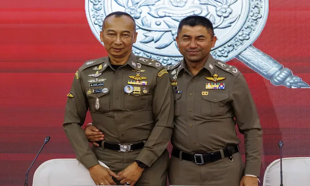Thailand Police Chief and Deputy Suspended Amid Allegations of illegal Online Gambling Links