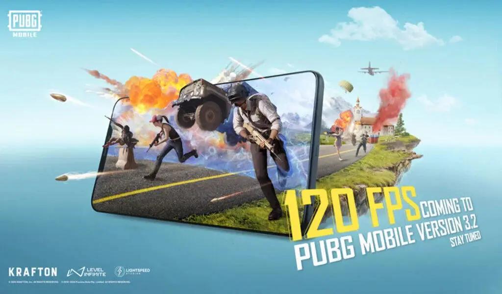 Version 3.2 Of PUBG MOBILE Supports 120 Frames Per Second
