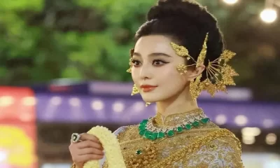 Chinese Actress Fan Bingbing Joins Bangkok's Songkran Parade in Traditional Thai Attire