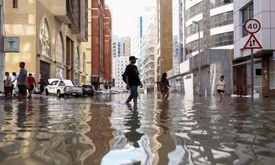 Dubai Clears Flooded Roads After Record Rainstorm