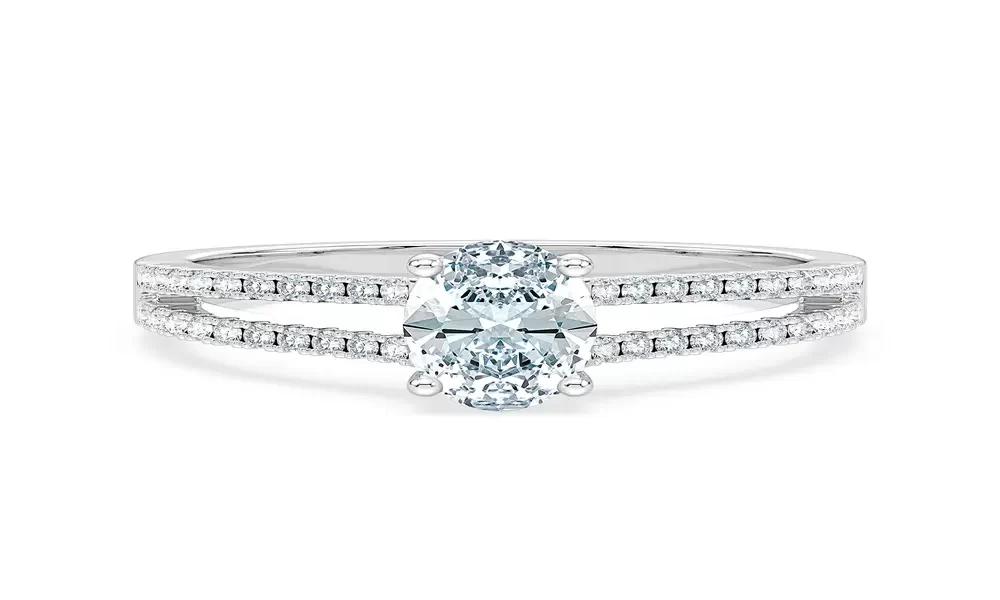 The brilliance of transparency: Royal Asscher's oval cut diamonds