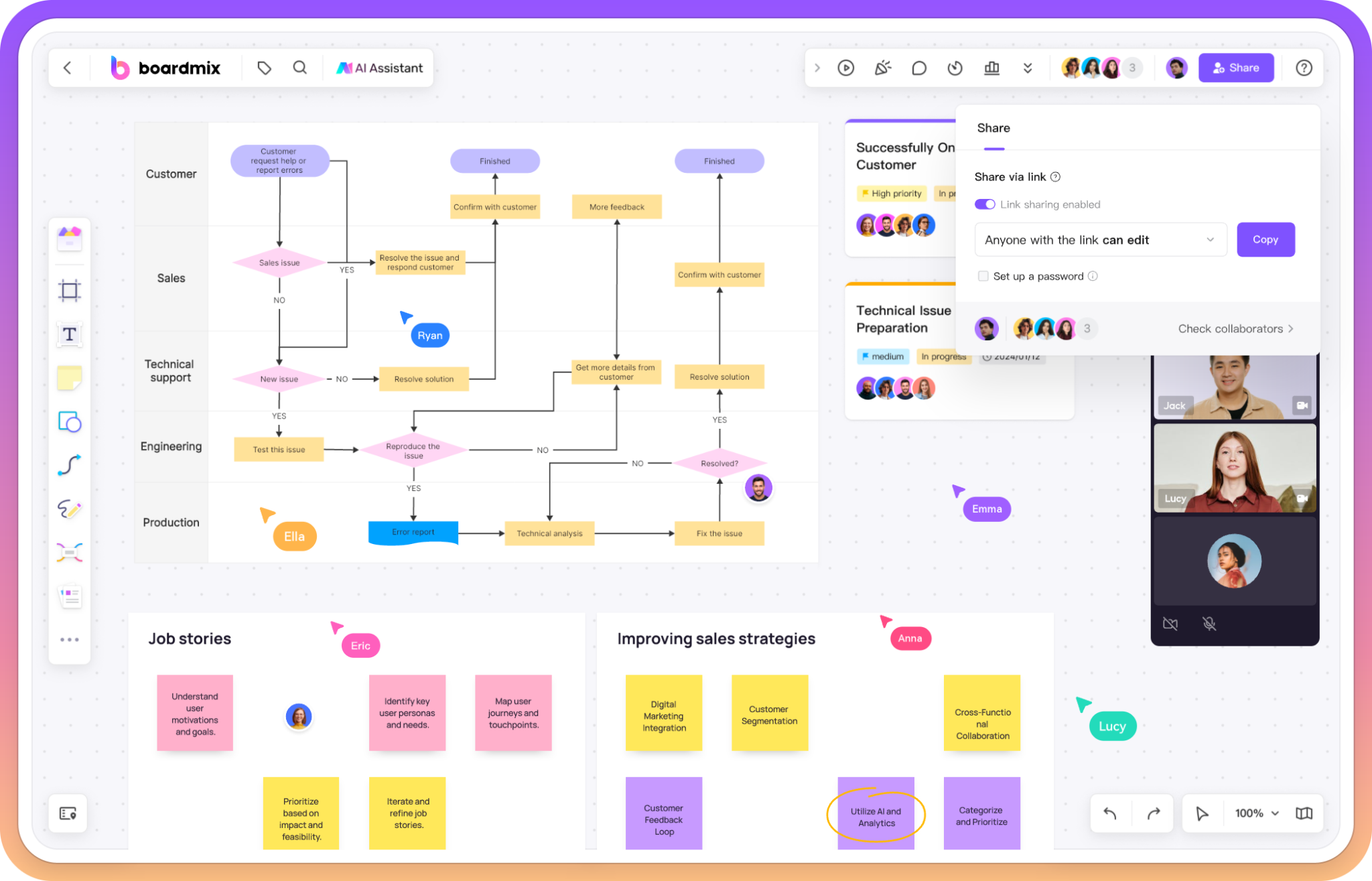 Boardmix: One-time Payment for Lifetime Access to Online Whiteboard