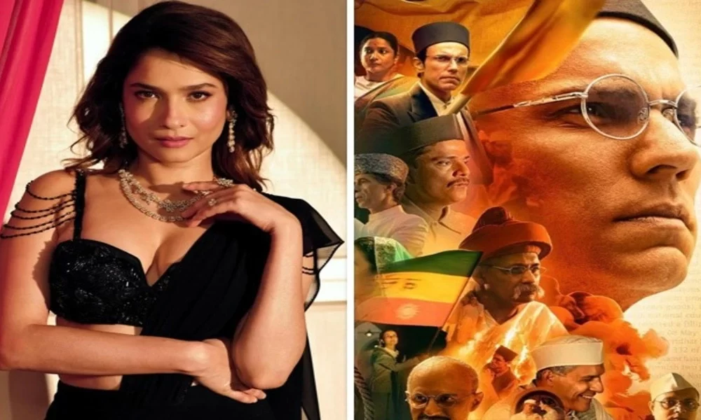 Ankita Lokhande Shines in 'Swatantrya Veer Savarkar': A Historical Epic on ZEE5